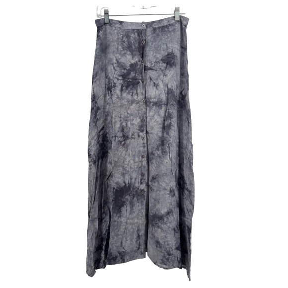 Sadie & Sage Dresses & Skirts - Sadie & Sage Gray Tie Dye Maxi Skirt Boho Grunge Festival Summer Hippie Edgy